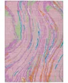 Addison Chantille Machine Washable Acn1037 2'6"x3'10" Area Rug In Pink