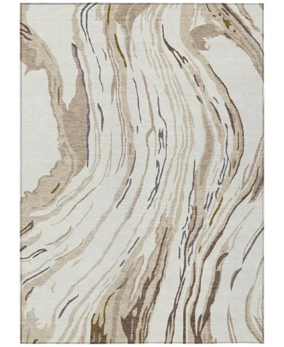 Addison Chantille Machine Washable Acn1037 3'x5' Area Rug In Ivory