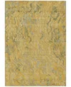 Addison Chantille Machine Washable Acn1038 9'x12' Area Rug In Gold