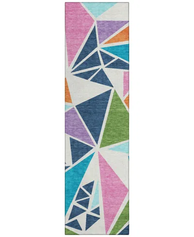 Addison Chantille Machine Washable Acn1039 2'3"x7'6" Runner Area Rug In Multi
