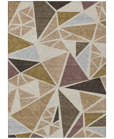 Addison Chantille Machine Washable Acn1039 2'6"x3'10" Area Rug In Beige