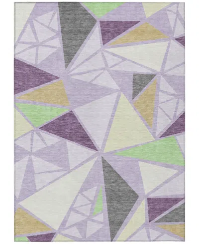Addison Chantille Machine Washable Acn1039 3'x5' Area Rug In Lavender