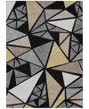 Addison Chantille Machine Washable Acn1039 8'x10' Area Rug In Black