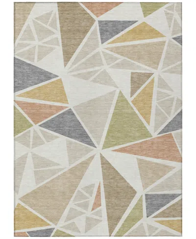 Addison Chantille Machine Washable Acn1039 8'x10' Area Rug In Ivory