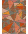 Addison Chantille Machine Washable Acn1039 8'x10' Area Rug In Rust