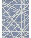Addison Chantille Machine Washable Acn1040 3'x5' Area Rug In Denim