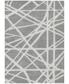 Addison Chantille Machine Washable Acn1040 8'x10' Area Rug In Gray