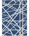 Addison Chantille Machine Washable Acn1040 9'x12' Area Rug In Navy
