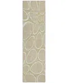 Addison Chantille Machine Washable Acn1041 2'3"x7'6" Runner Area Rug In Tan