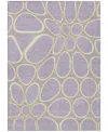 Addison Chantille Machine Washable Acn1041 3'x5' Area Rug In Lavender