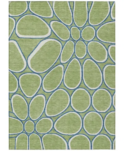 Addison Chantille Machine Washable Acn1041 5'x7'6" Area Rug In Grass