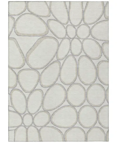 Addison Chantille Machine Washable Acn1041 5'x7'6" Area Rug In Ivory