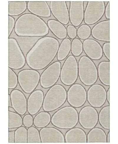 Addison Chantille Machine Washable Acn1041 8'x10' Area Rug In Beige