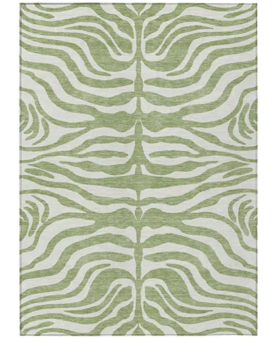 Addison Chantille Machine Washable Acn1042 2'6"x3'10" Area Rug In Grass