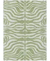 Addison Chantille Machine Washable Acn1042 5'x7'6" Area Rug In Grass