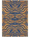 Addison Chantille Machine Washable Acn1043 5'x7'6" Area Rug In Navy