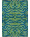 Addison Chantille Machine Washable Acn1043 9'x12' Area Rug In Green