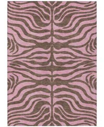 Addison Chantille Machine Washable Acn1043 Rug Collection In Pink