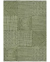 Addison Chantille Machine Washable Acn1044 3'x5' Area Rug In Olive
