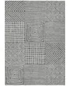 Addison Chantille Machine Washable Acn1044 5'x7'6" Area Rug In Charcoal