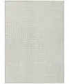 Addison Chantille Machine Washable Acn1044 5'x7'6" Area Rug In Ivory