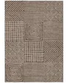 Addison Chantille Machine Washable Acn1044 9'x12' Area Rug In Brown