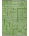 Addison Chantille Machine Washable Acn1045 2'6"x3'10" Area Rug In Green