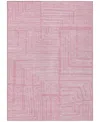 Addison Chantille Machine Washable Acn1045 2'6"x3'10" Area Rug In Pink