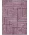 Addison Chantille Machine Washable Acn1045 3'x5' Area Rug In Eggplant