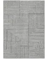 Addison Chantille Machine Washable Acn1045 8'x10' Area Rug In Gray
