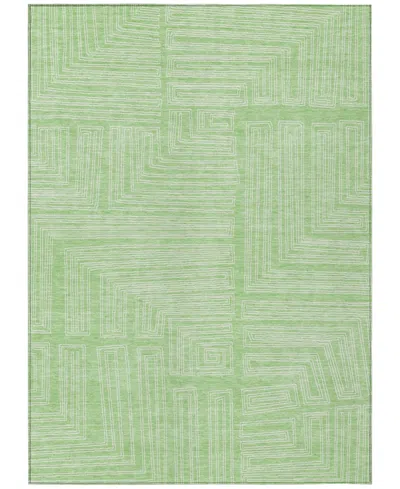 Addison Chantille Machine Washable Acn1045 8'x10' Area Rug In Mint