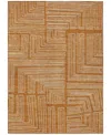 Addison Chantille Machine Washable Acn1045 8'x10' Area Rug In Paprika