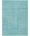 Addison Chantille Machine Washable Acn1045 8'x10' Area Rug In Turquoise