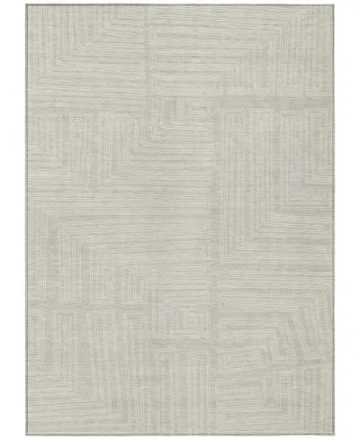 Addison Chantille Machine Washable Acn1045 9'x12' Area Rug In Beige