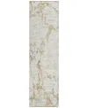 Addison Chantille Machine Washable Acn1046 2'3"x7'6" Runner Area Rug In Ivory