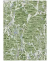 Addison Chantille Machine Washable Acn1046 5'x7'6" Area Rug In Grass