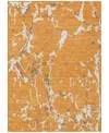 Addison Chantille Machine Washable Acn1046 8'x10' Area Rug In Orange