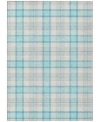 Addison Chantille Machine Washable Acn1052 Rug Collection In Peach