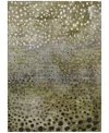 Addison Chantille Machine Washable Acn1074 9'x12' Area Rug In Brown