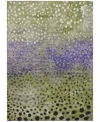 Addison Chantille Machine Washable Acn1074 9'x12' Area Rug In Green