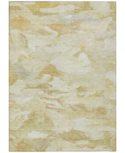 Addison Chantille Machine Washable Acn1075 3'x5' Area Rug In Beige