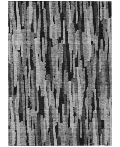 Addison Chantille Machine Washable Acn1079 2'6"x3'10" Area Rug In Gray