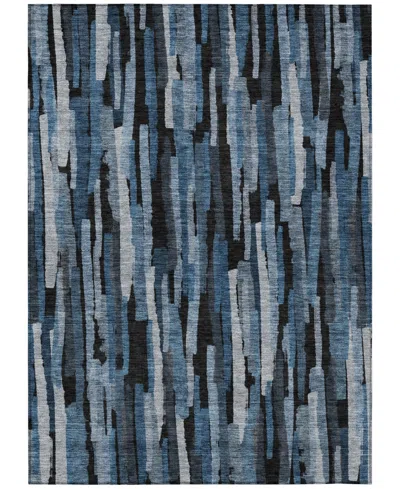Addison Chantille Machine Washable Acn1079 9'x12' Area Rug In Blue