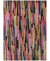 Addison Chantille Machine Washable Acn1079 9'x12' Area Rug In Pink