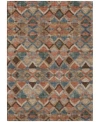 Addison Chantille Machine Washable Acn1080 Rug Collection In Brown