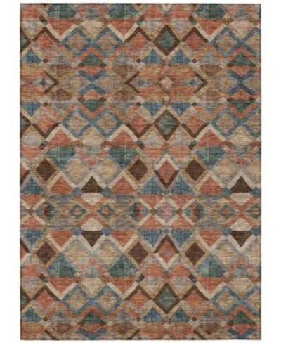 Addison Chantille Machine Washable Acn1080 Rug Collection In Brown