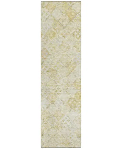 Addison Chantille Machine Washable Acn1081 2'3"x7'6" Runner Area Rug In Ivory