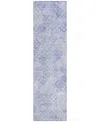 Addison Chantille Machine Washable Acn1081 2'3"x7'6" Runner Area Rug In Mist