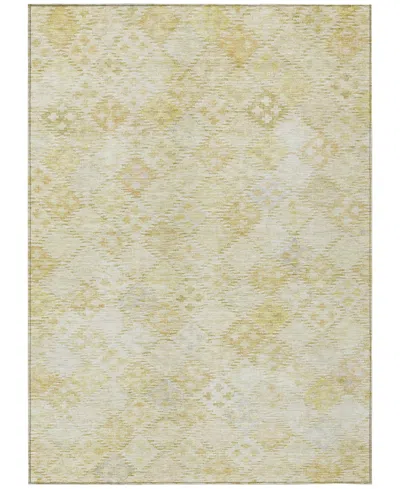 Addison Chantille Machine Washable Acn1081 2'6"x3'10" Area Rug In Ivory