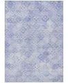 Addison Chantille Machine Washable Acn1081 3'x5' Area Rug In Mist